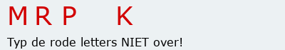 Bevestigingscode