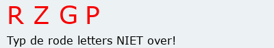 Bevestigingscode