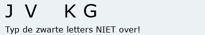 Bevestigingscode