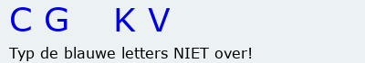 Bevestigingscode
