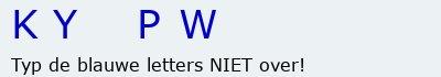 Bevestigingscode