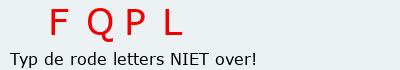 Bevestigingscode