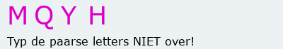 Bevestigingscode