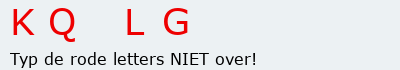 Bevestigingscode