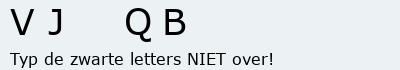Bevestigingscode