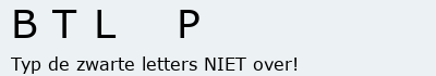 Bevestigingscode