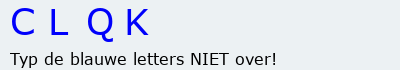 Bevestigingscode