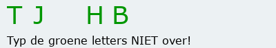 Bevestigingscode