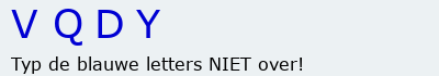 Bevestigingscode
