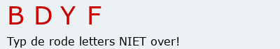 Bevestigingscode