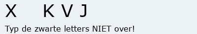 Bevestigingscode