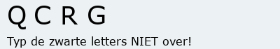 Bevestigingscode