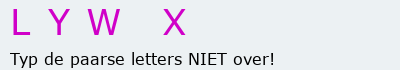 Bevestigingscode