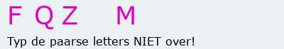 Bevestigingscode