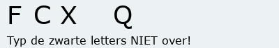 Bevestigingscode