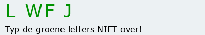 Bevestigingscode