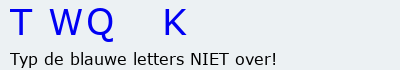 Bevestigingscode