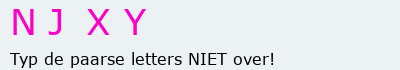 Bevestigingscode