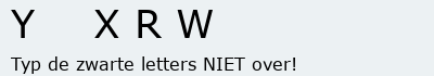 Bevestigingscode