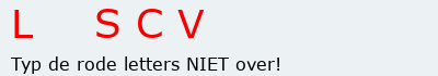 Bevestigingscode