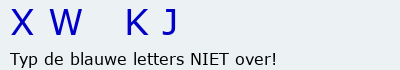 Bevestigingscode