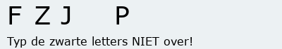 Bevestigingscode