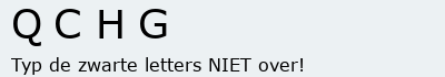 Bevestigingscode