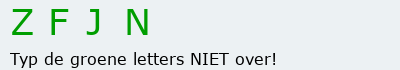 Bevestigingscode