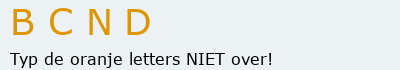 Bevestigingscode
