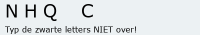 Bevestigingscode
