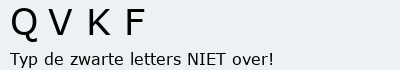 Bevestigingscode