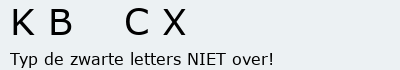 Bevestigingscode