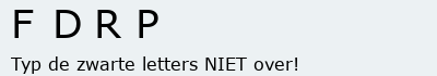 Bevestigingscode