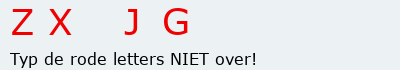 Bevestigingscode