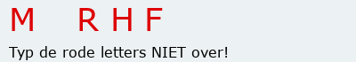 Bevestigingscode