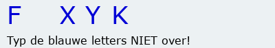 Bevestigingscode