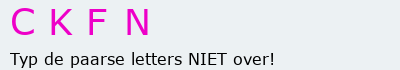 Bevestigingscode