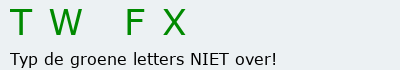 Bevestigingscode
