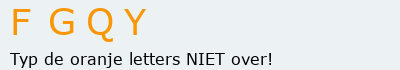 Bevestigingscode