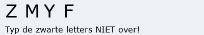 Bevestigingscode
