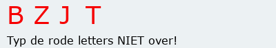 Bevestigingscode