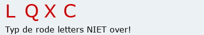 Bevestigingscode