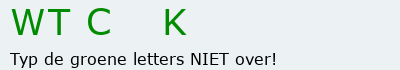 Bevestigingscode