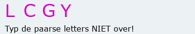 Bevestigingscode