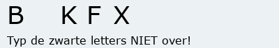 Bevestigingscode