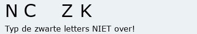 Bevestigingscode