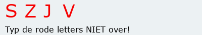 Bevestigingscode