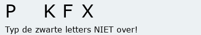 Bevestigingscode
