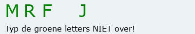 Bevestigingscode