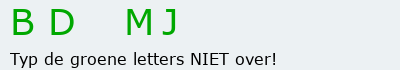 Bevestigingscode